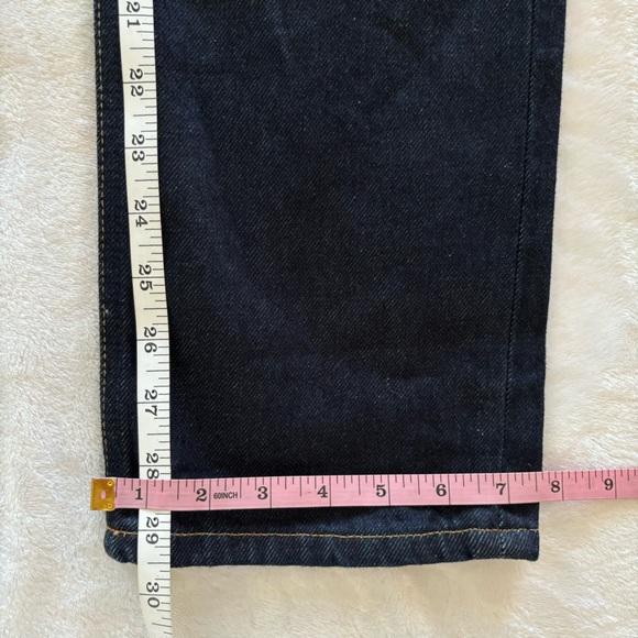 Calvin Klein Classic Straight Button Fly Selvedge Jeans--Sz 24 - Picture 15 of 15